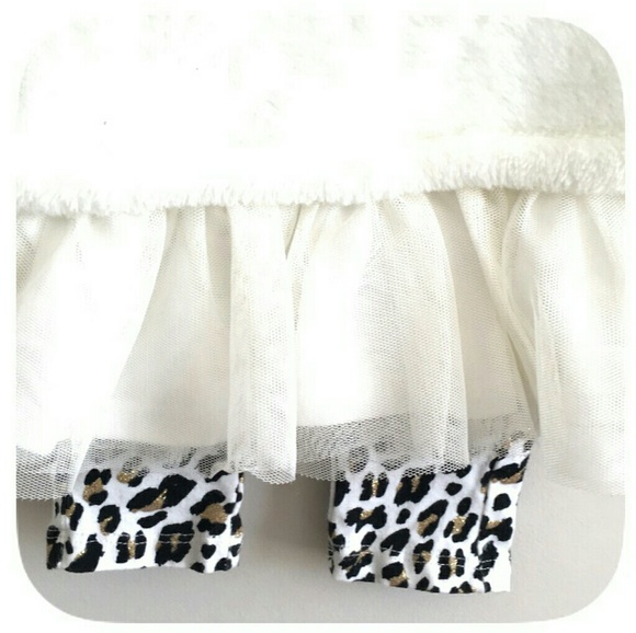 ❤Childrens Place leopard white cat outfit - Picture 4 of 4
